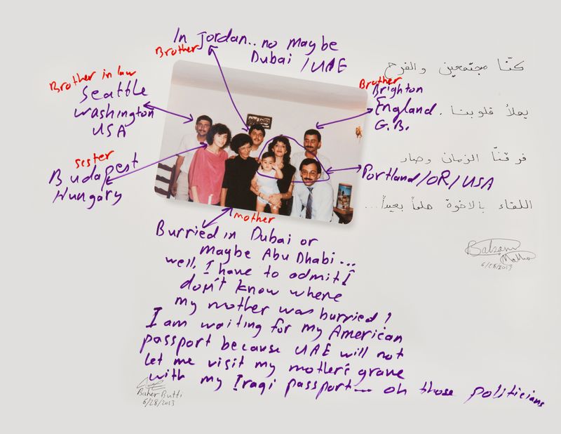 © Jim Lommasson - Image from the What We Carried: Fragments and Memories from Iraq and Syria photography project