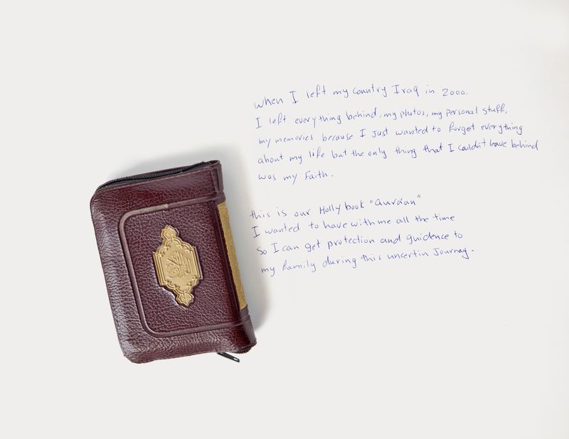 © Jim Lommasson - Image from the What We Carried: Fragments and Memories from Iraq and Syria photography project