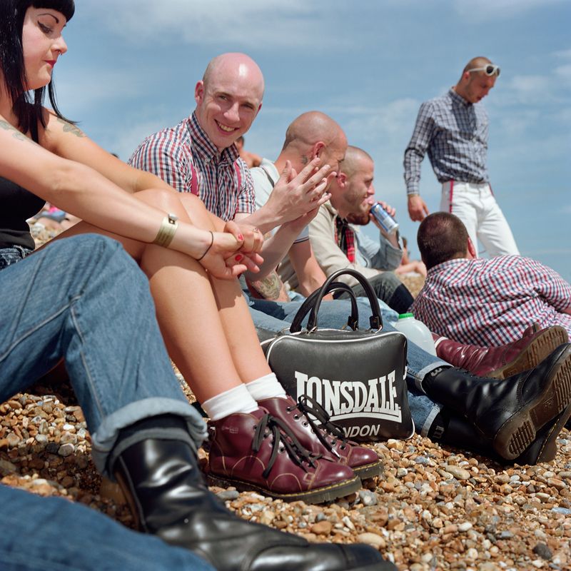 © Owen Harvey - Skinheads on Brighton Beach, England. 2015