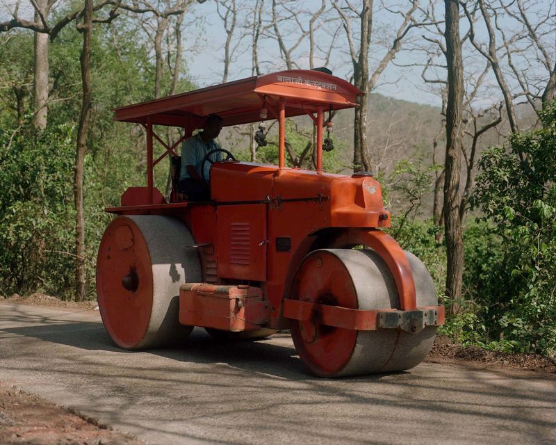 © Abhishek - Road roller. Going for ongoing construction on the way to a friend’s house. Dapoli, (Bandtiware) Maharashtra