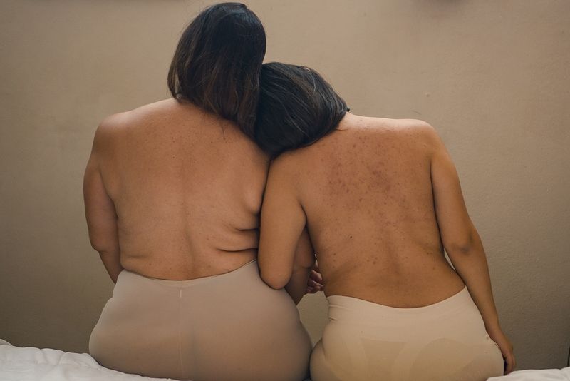 © Glorianna Ximendaz - My mom and me carrying my daughter in my womb, three generations together.