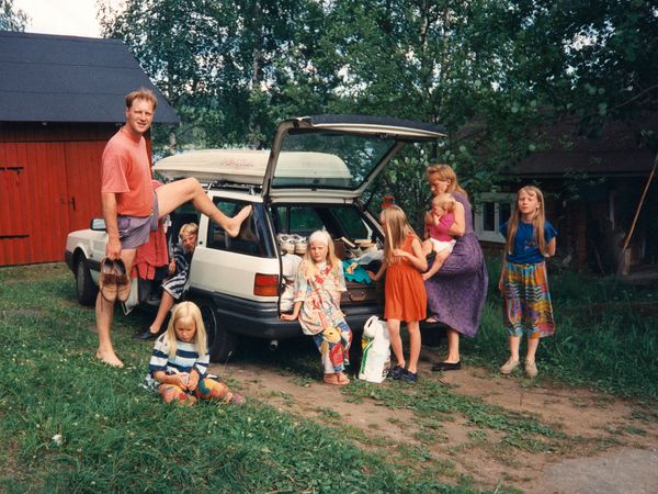 © Lydia Toivanen - At the Cottage, 1995 (Pic by grandmother)