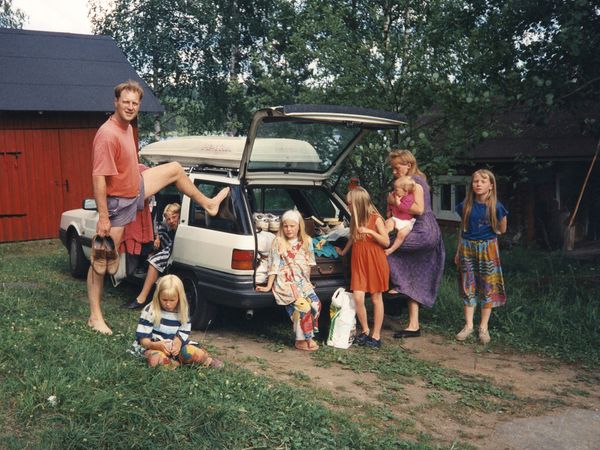 © Lydia Toivanen - At the Cottage, 1995 (Pic by grandmother)