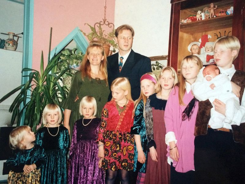 © Lydia Toivanen - Oliver’s Christening, 1996 (Pic by grandmother)