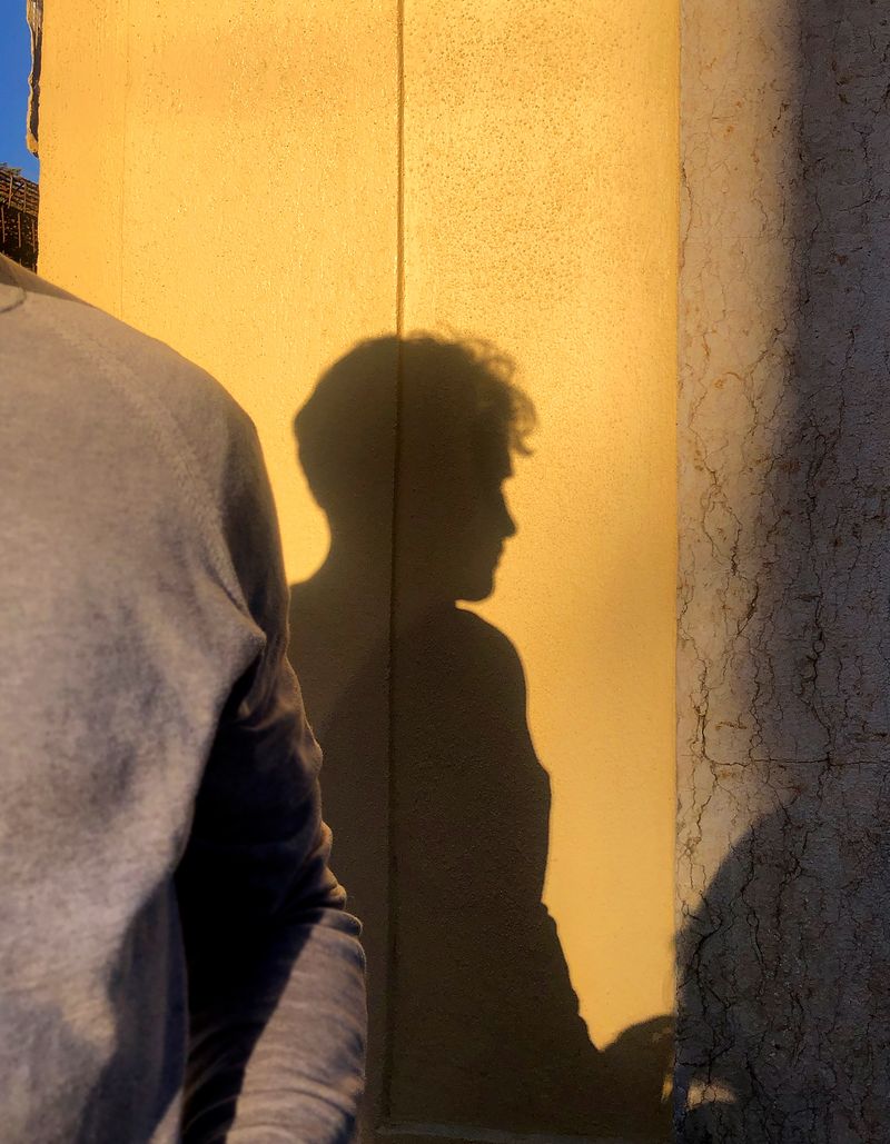 © Karla Hiraldo Voleau - The shadow of X, omnipresent, as his double identity sneaks and overshadows gradually on our relationship.