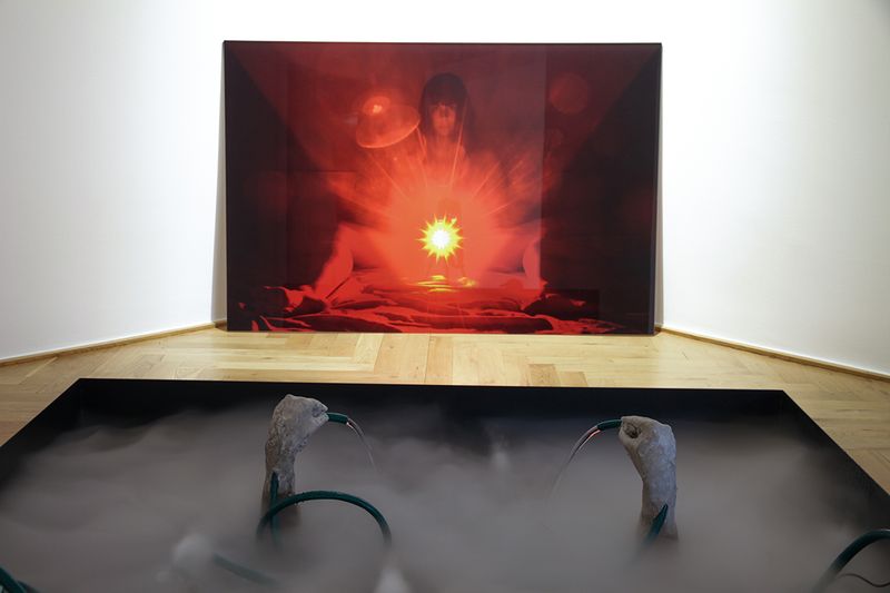 © Alix Marie - Pythia, Install Shot, 2017