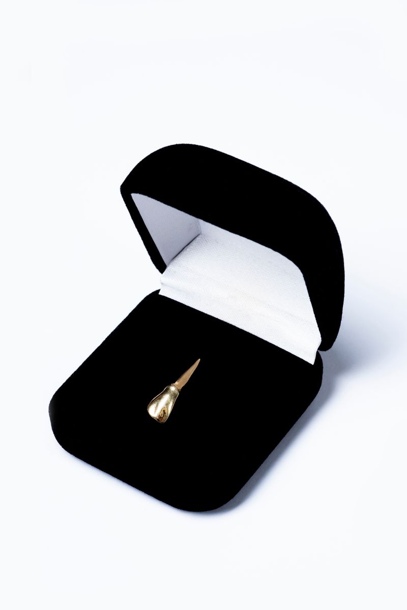 © Madelaine Ekserciyan - Teeth 31/32 Upper right subsection One 24K Gold teeth