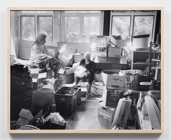 © Katherine Hubbard - one fifty one (fanning the plan), 2022,  Silver gelatin photograph, 18.50h x 23.50w in, 46.99h x 59.69w cm