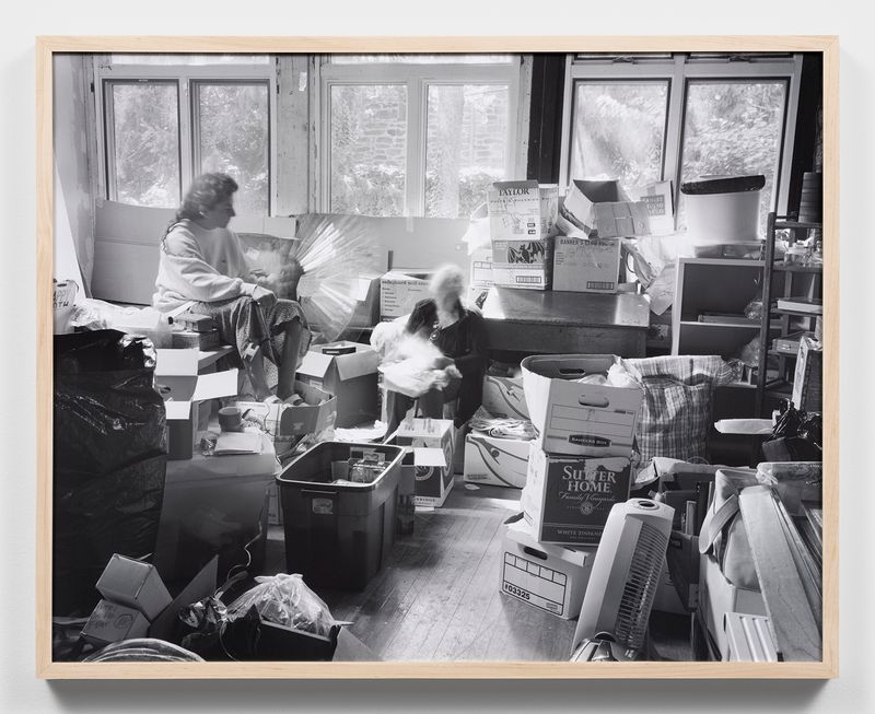 © Katherine Hubbard - one fifty one (fanning the plan), 2022,  Silver gelatin photograph, 18.50h x 23.50w in, 46.99h x 59.69w cm