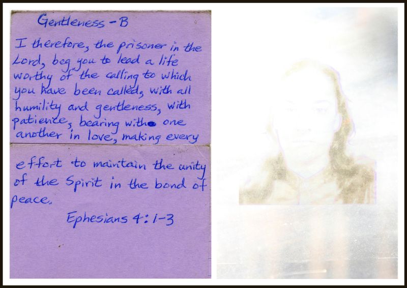 © Paloma Lounice - Gentleness - B, Project: Ramona, Digital Print/Diptych, 2021.