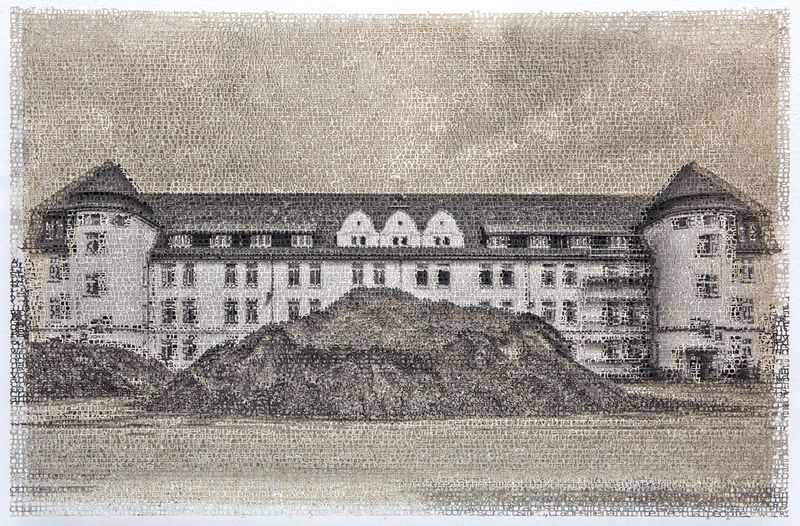 © Krista Svalbonas - Hanau, lasercut pigment prints, 14x21 inches, 2018