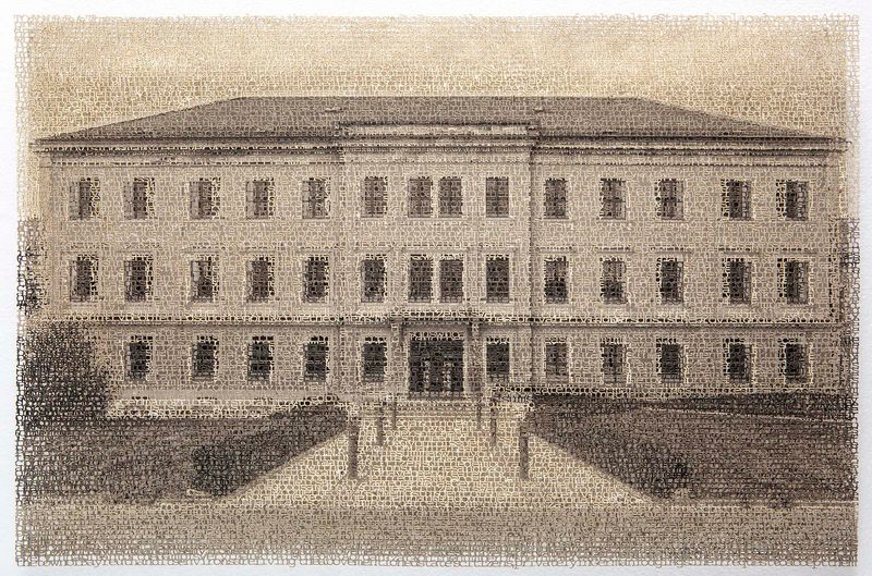 © Krista Svalbonas - Bayreuth, lasercut pigment prints, 14x21 inches, 2018