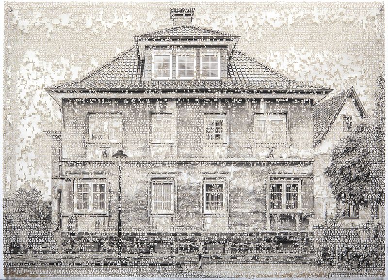 © Krista Svalbonas - Blomberg, laser cut pigment print 14x 21, 2021