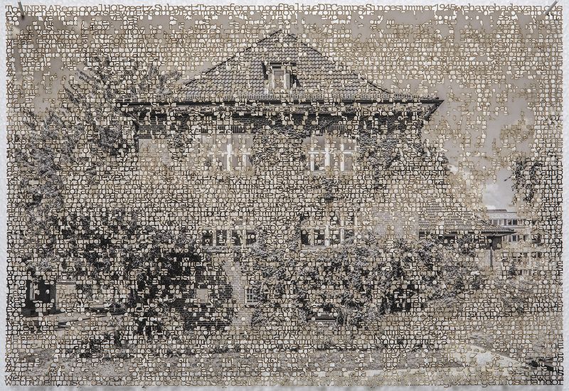 © Krista Svalbonas - Grohn, laser cut pigment print 8x 10, 2021