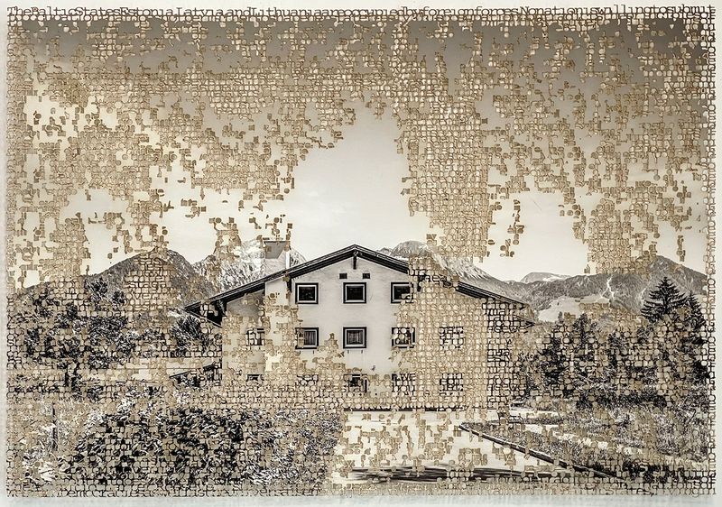 © Krista Svalbonas - Insula, lasercut pigment print, 8x10 inches, 2020