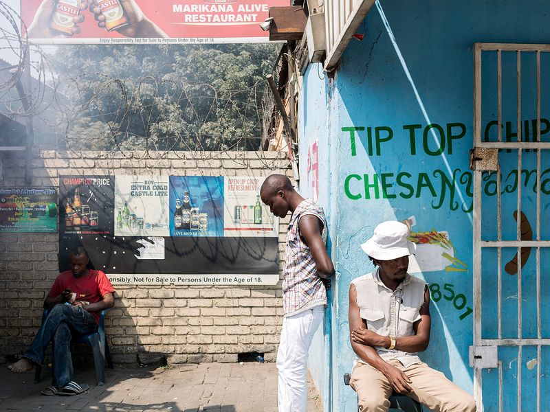 © Ilan Godfrey - Image from the The Platinum belt photography project