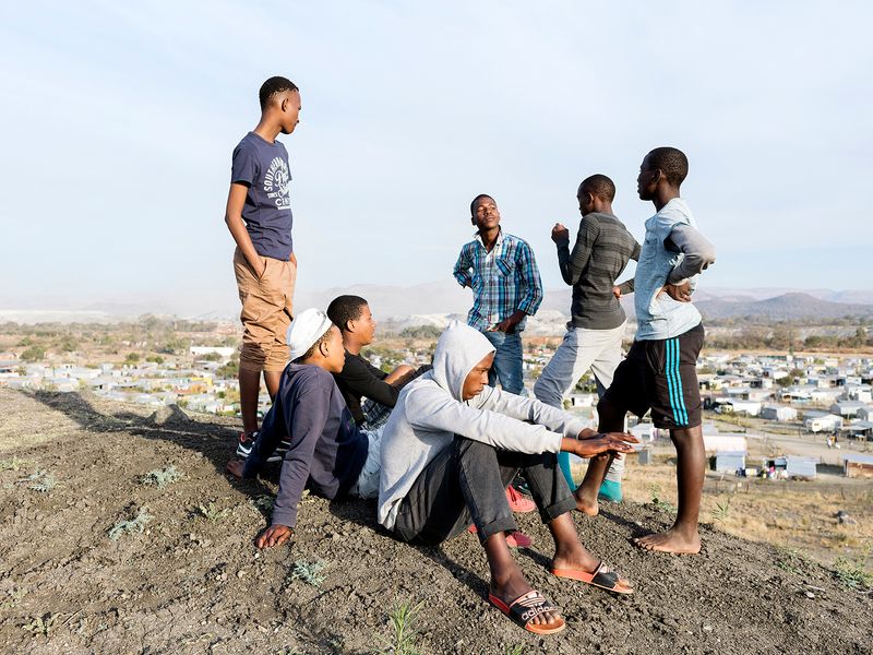 © Ilan Godfrey - Image from the The Platinum belt photography project