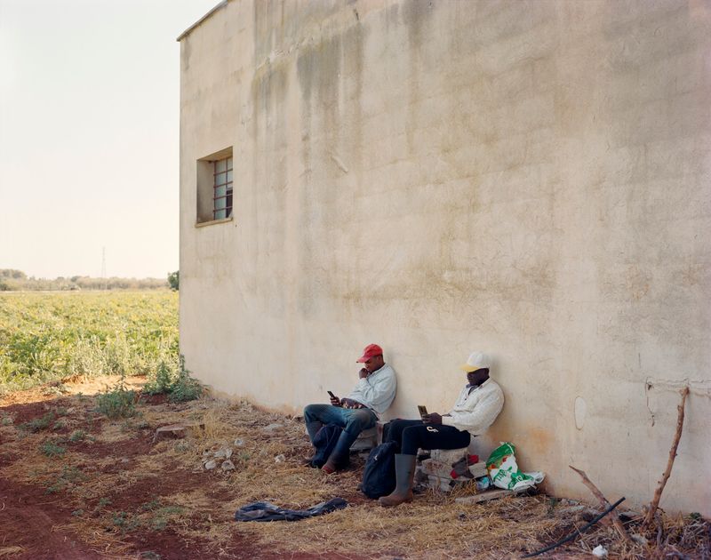 © Murray Ballard - Sheriff and Moussa, near Giuggianello, Salento July 2022