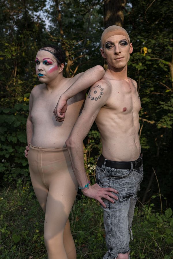 © Michael Snyder - Mary Jane and Aradia pose near Cumberland, MD.