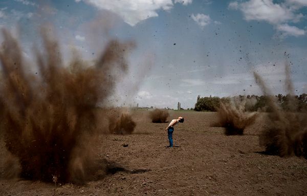 © Ananké Asseff - El secreto tenía que develarse Fotografia directa 299x127cm 2011
