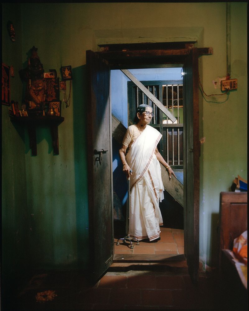 © KEERTHANA KUNNATH - Achamma(Grandmother) in the ancestral home