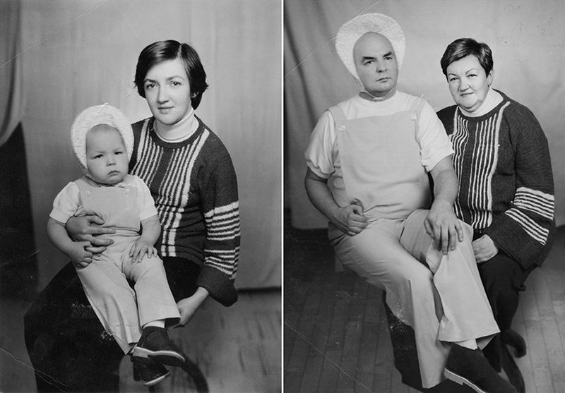 © Irina Werning - Tomasz and Mira, 1980 & 2013, Sosnowiec (Poland)