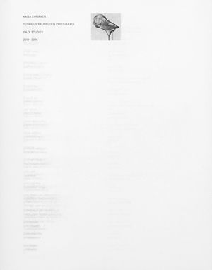 Gaze Studies by Kaisa Syrjänen