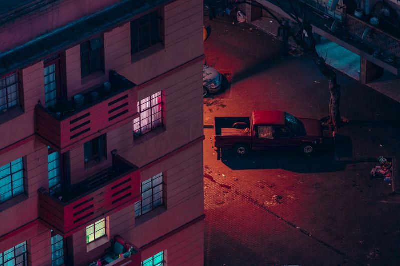 © Elsa Bleda - Image from the Nightscapes: Johannesburg photography project