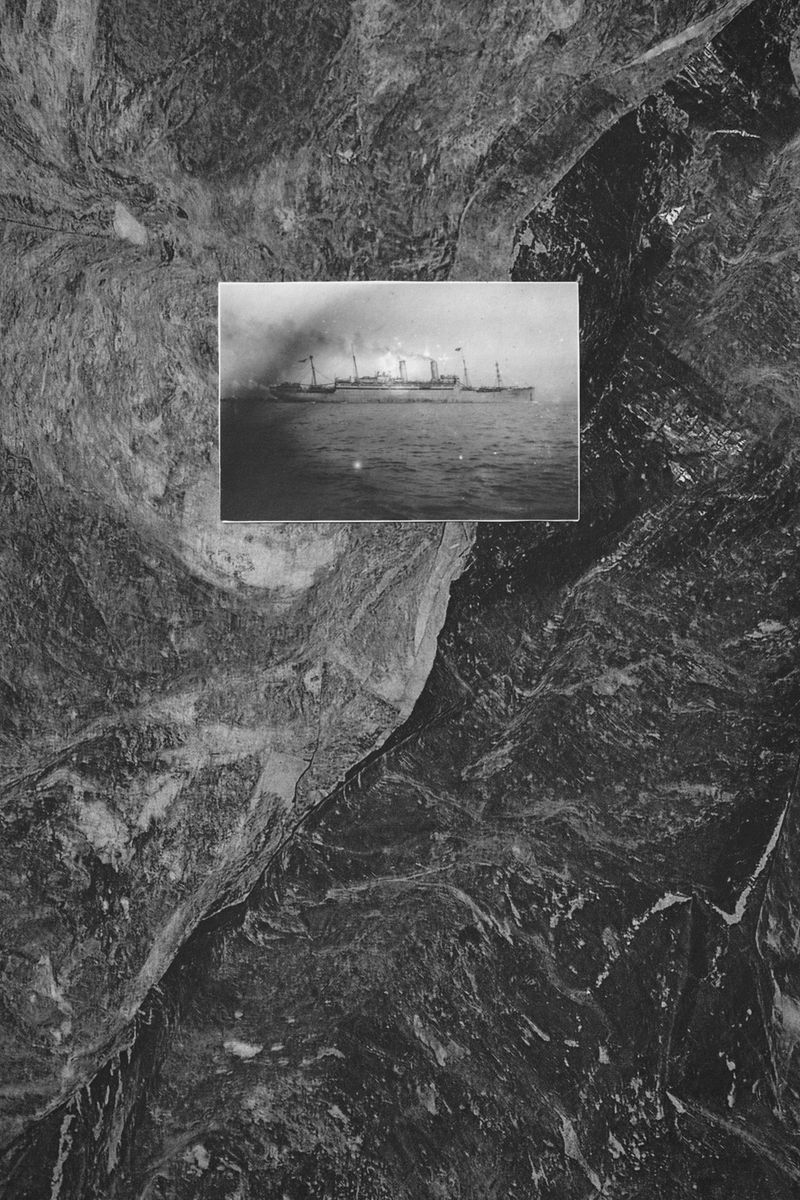 © J.A. Young - Of Fire, Far Shining no.44, archival pigment on baryta paper (2023)