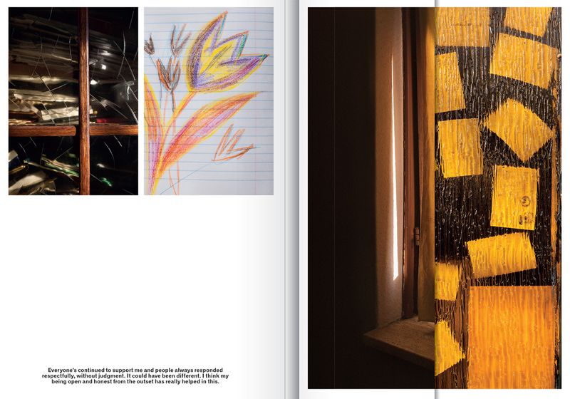© Wiosna van Bon -  'Family Stranger’ book spread, The Eriskay Connection 2020
