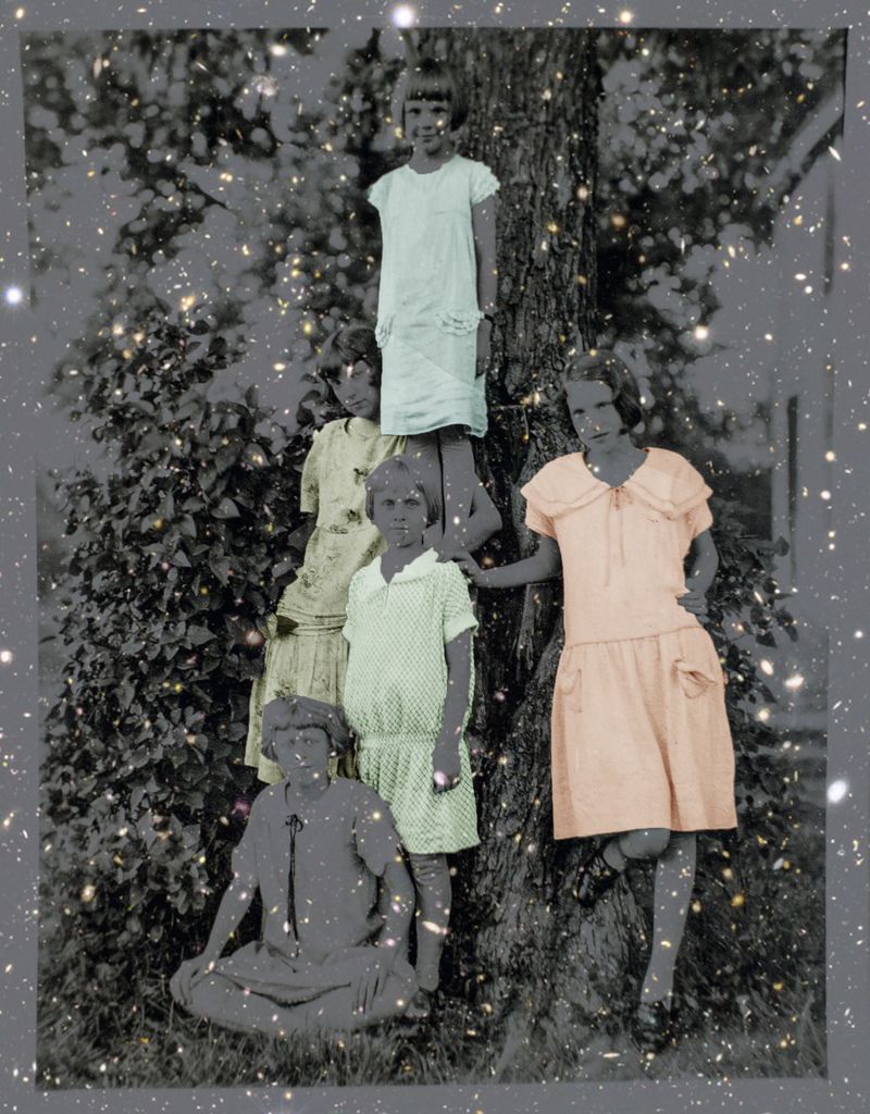 © Leticia Bernaus - Mare Tranquillitatis. From the Series "28 Days". Photomontage. 2016