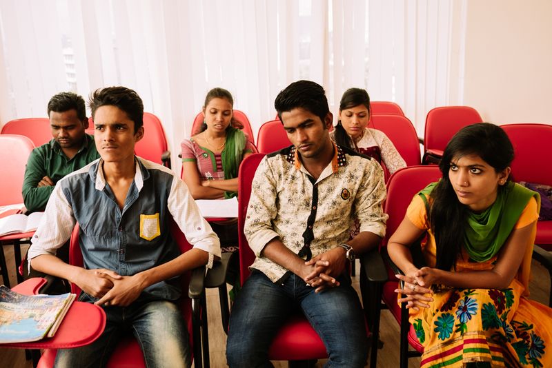 © José Sarmento  Matos - Image from the How Can I help you? -  The faceless life behind call centres. photography project