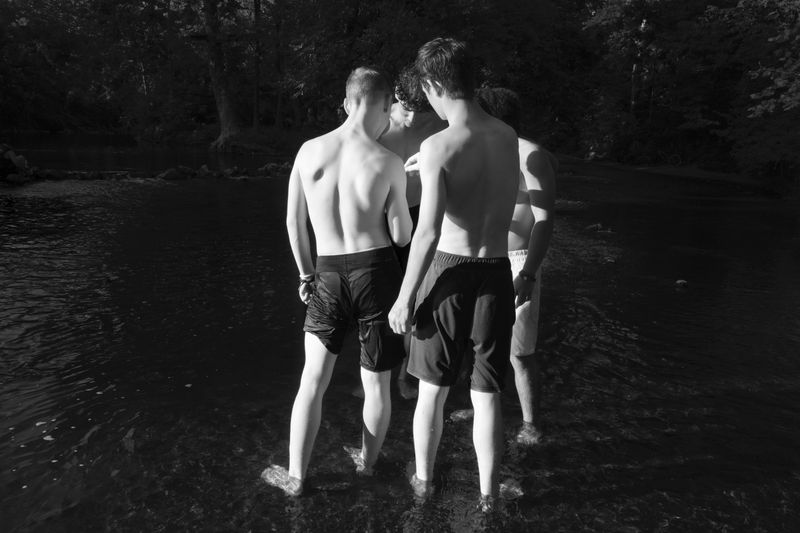 © Caleb Stein - Anthony, Nick, and Adam, The Watering Hole, 2020