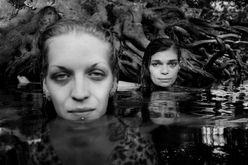 © Caleb Stein - Emily & Belinda, The Watering Hole, 2018