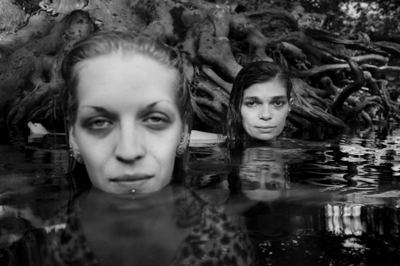 © Caleb Stein - Emily & Belinda, The Watering Hole, 2018