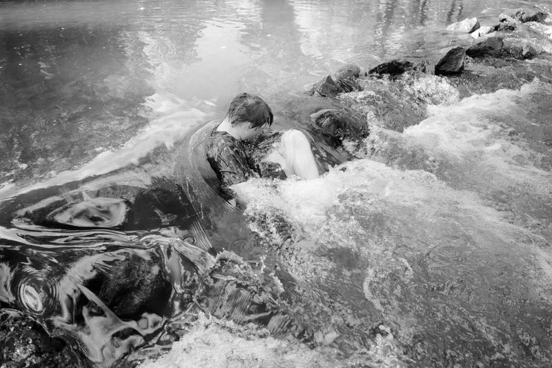 © Caleb Stein - Shamus Embryo Pose, The Watering Hole, 2022