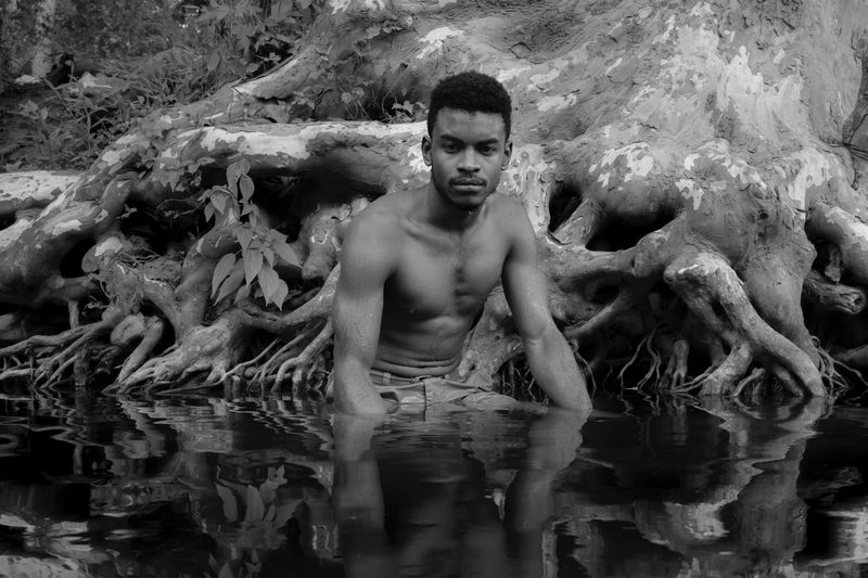 © Caleb Stein - Sanjay, The Watering Hole, 2020