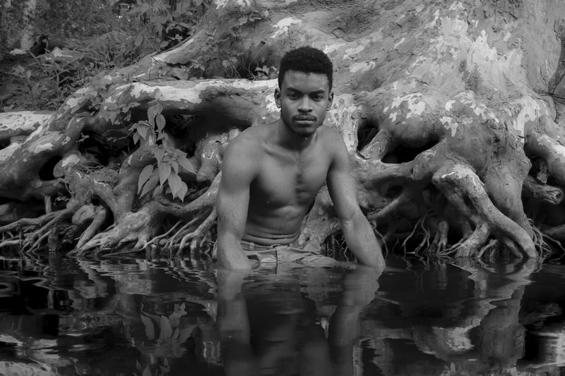 © Caleb Stein - Sanjay, The Watering Hole, 2020