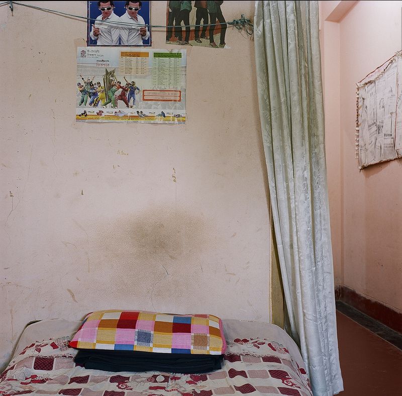 © Misty Keasler - A bed at the My Sweet Home shelter for human trafficking victims.