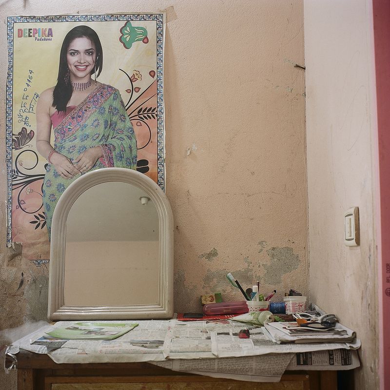 © Misty Keasler - Toothbrushes and toiletries at the My Sweet Home shelter in Cox's Bazaar.