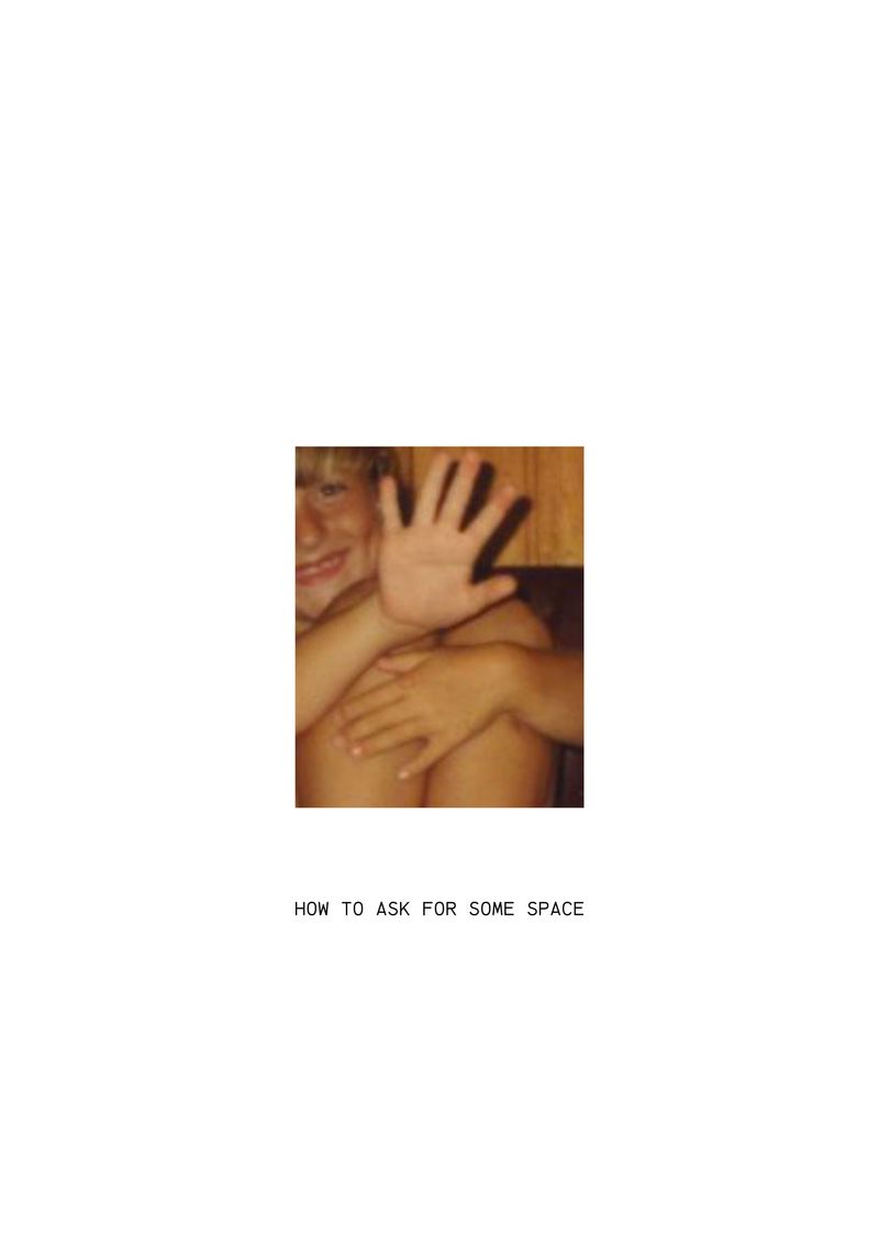 © Vanessa Lucrezia Francia - Image from the Manual Of How To Become A Good Girl – from 1 to 30 with zero expectations photography project