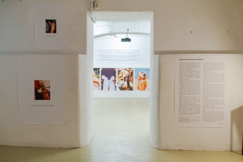 © Vanessa Lucrezia Francia - set-up from the exhibition at Le CAVe-Cantiere delle arti visive, in Rome Feb 2026