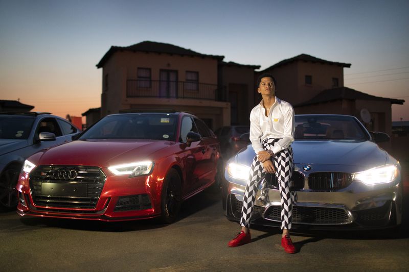 © Ilvy Njiokiktjien - Jason Noah on his 21st birthday. Jason is a young millionaire from Pretoria, who made his money through Forex trading.