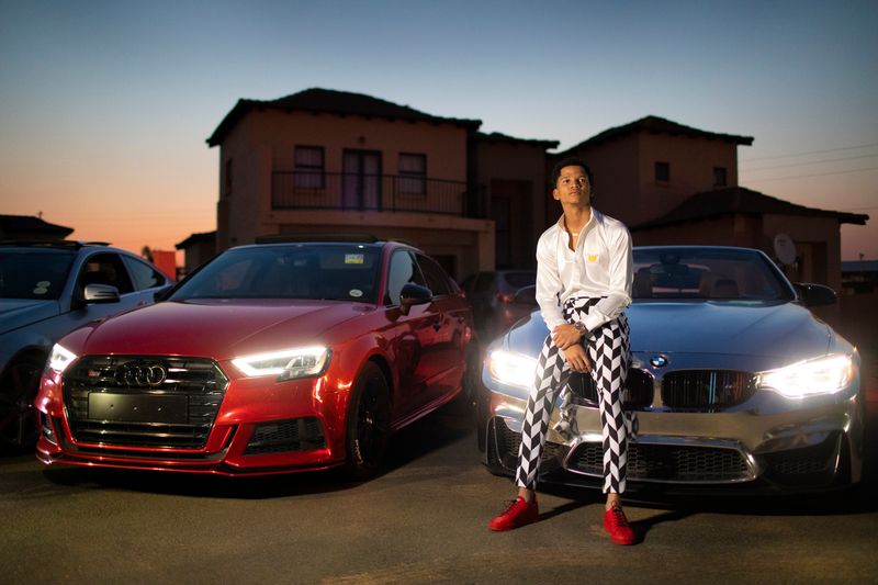 © Ilvy Njiokiktjien - Jason Noah on his 21st birthday. Jason is a young millionaire from Pretoria, who made his money through Forex trading.