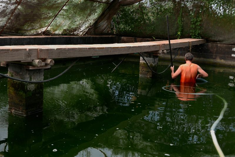 © Wendy Fredriksson - Cleaning the Fish Farm