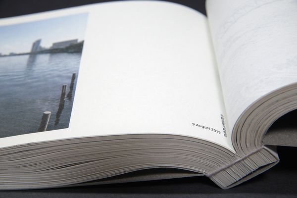 © Kazuya Urakawa - Date of photograph printed on the binding side
