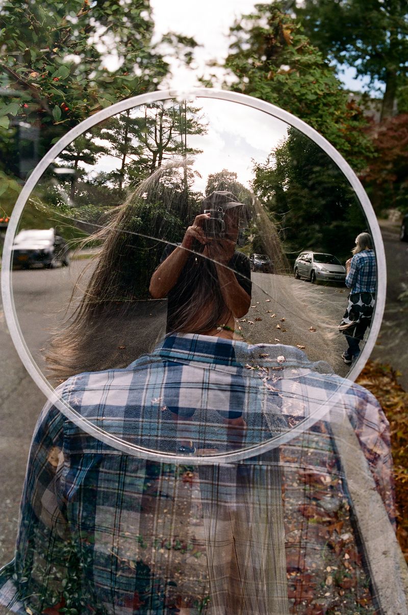 © Jeremiah Dine - Self-Portrait in a Convex Mirror, 2021