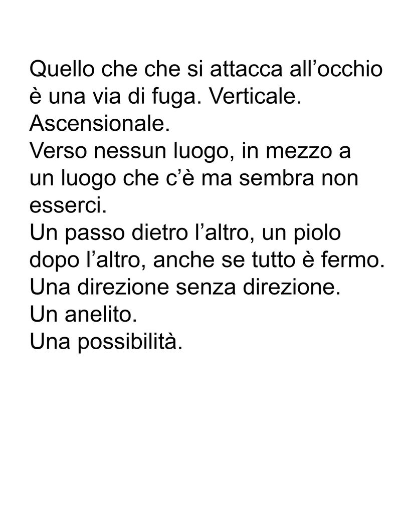 © sauro errichiello - Image from the AN ESCAPE ROUT / una via di fuga photography project