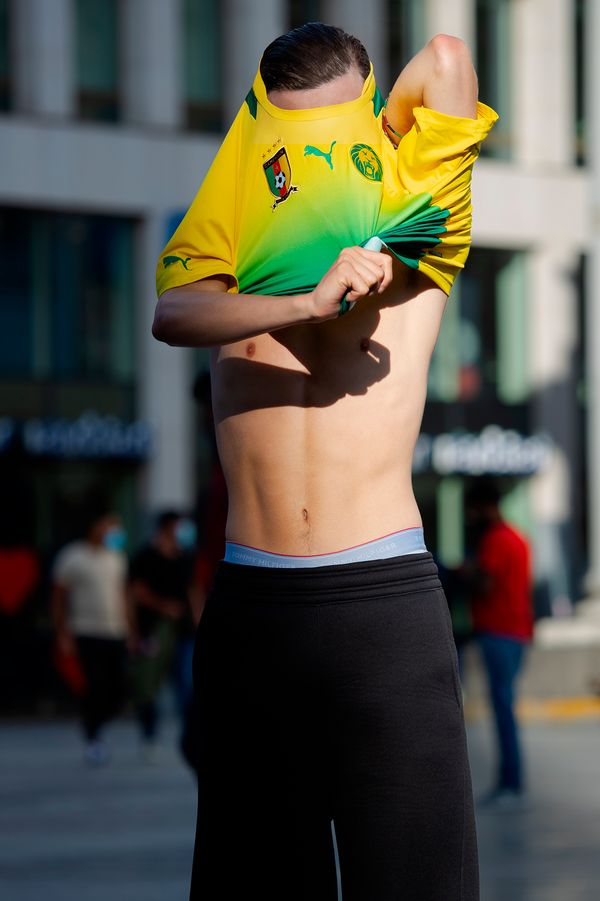 © Q - Xtreme Sighting no.12 - “Branded jersey” Brussels, Belgium (2021)