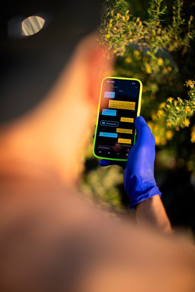 © Q - Xtreme Sighting no.20 - “Grindr conversation in Arabic” Tunis, Tunisia (2024)